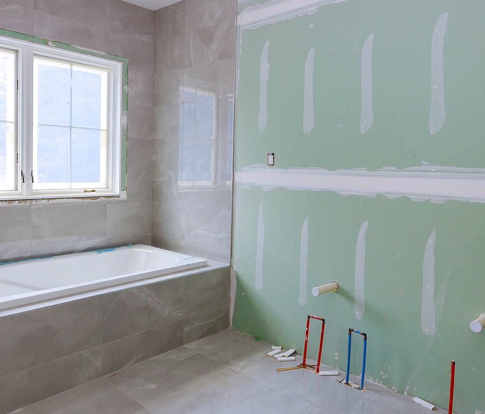 Renovation plumbing services